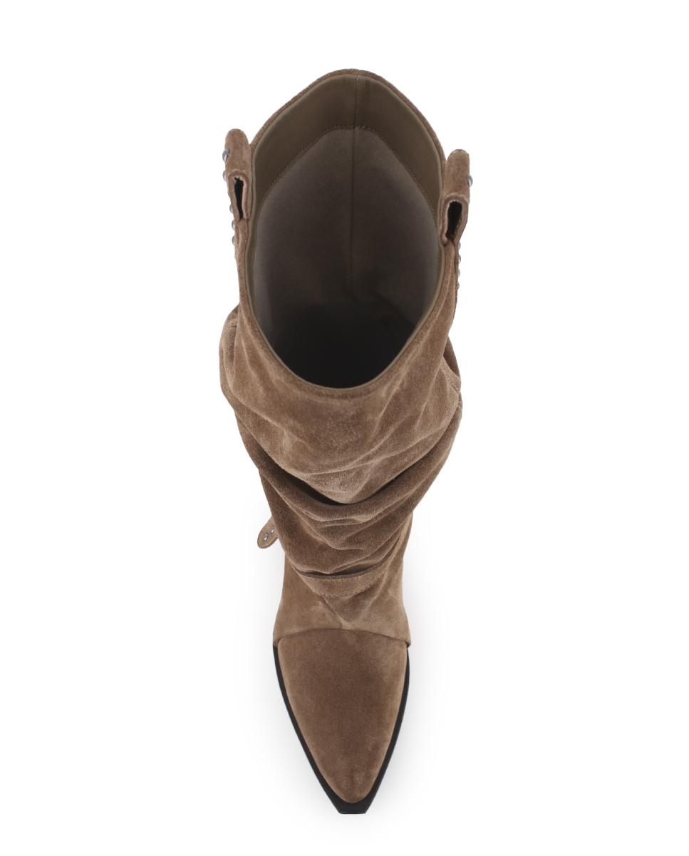 Botas de mujer Blogger Prisma color arena