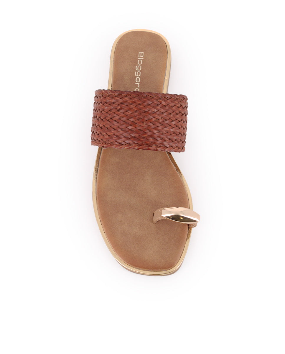 Sandalias planas Lisette