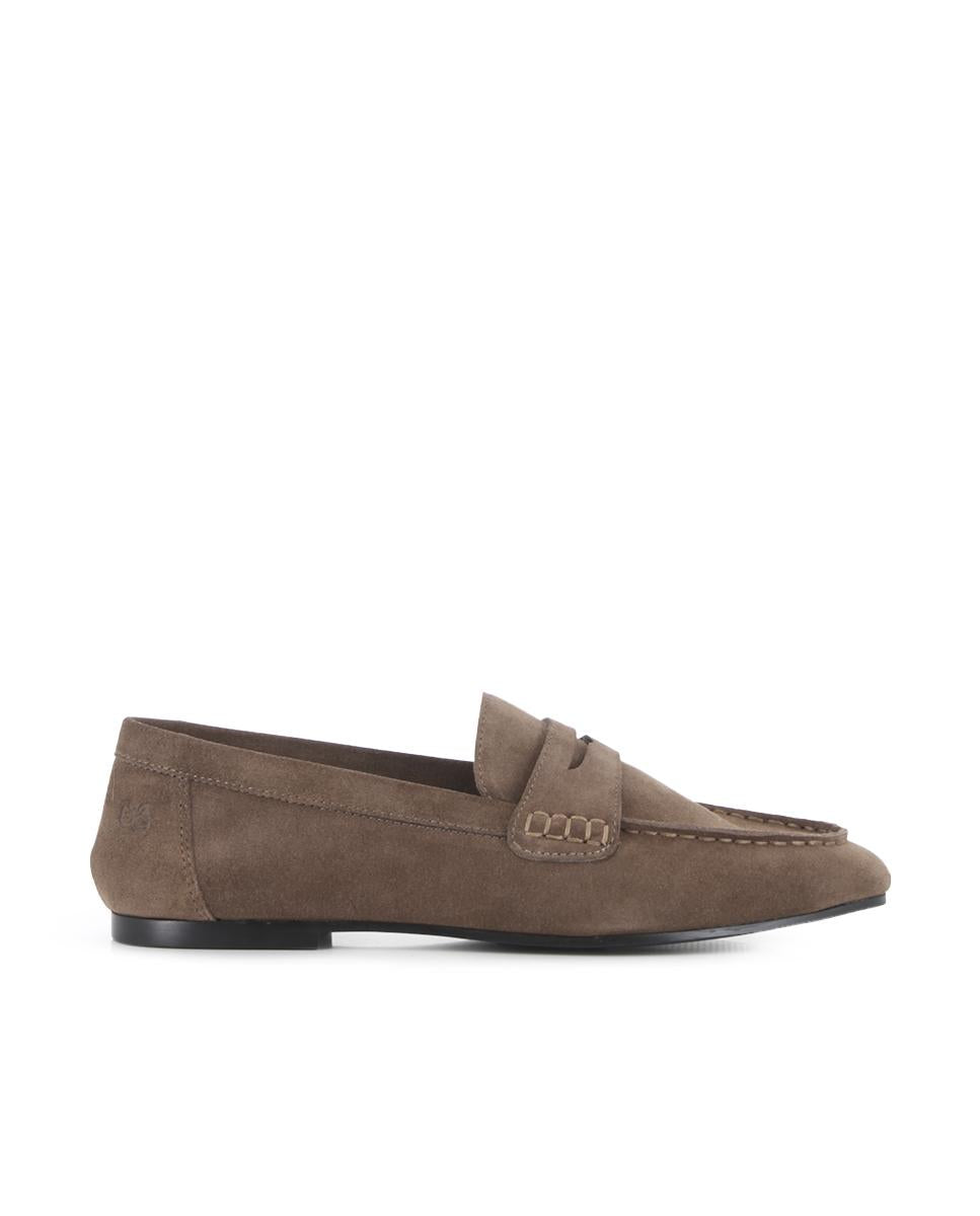 Mocasines de Piel de Serraje Blogger Nael Arena Mujer