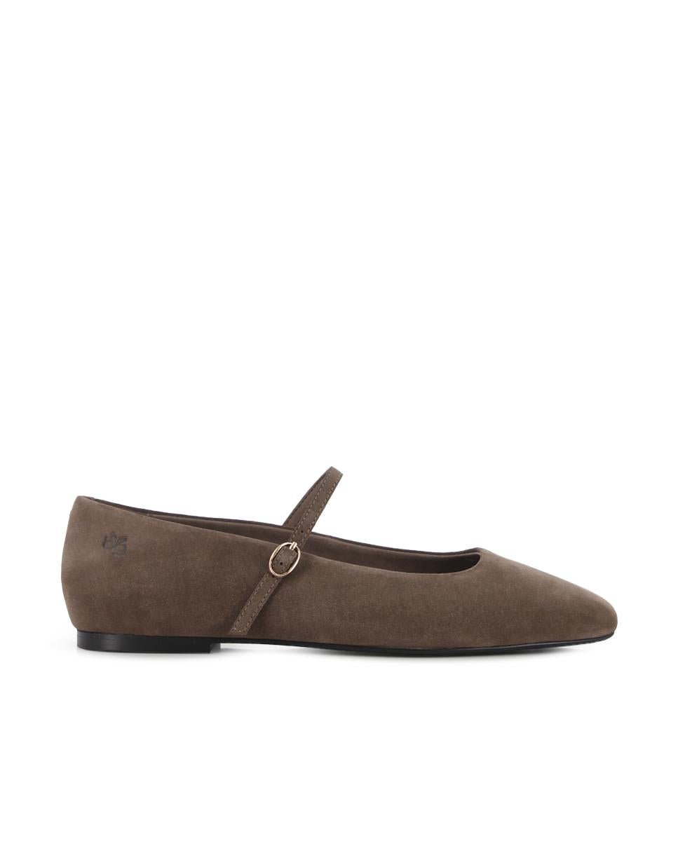 Manoletinas de Piel de Serraje Blogger Bela Arena Mujer