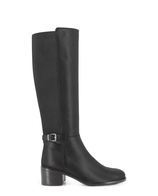 Botas de Piel Blogger Jasmin 02 Negro Mujer