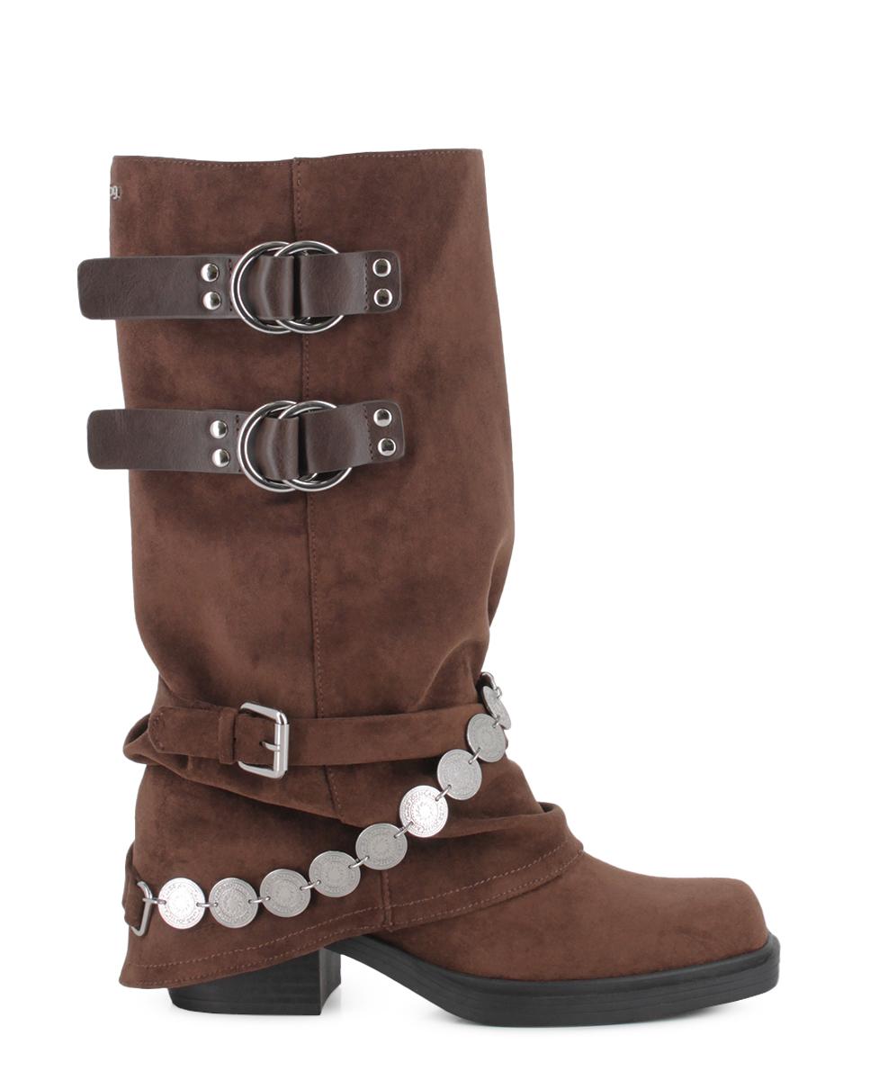 Botas Blogger Selene Marrón Mujer