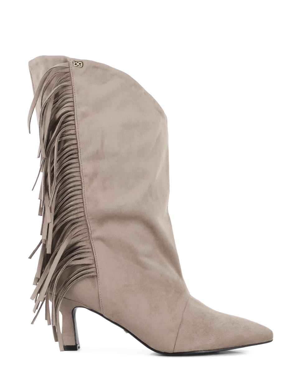 Botines Blogger Aretha Beige Mujer