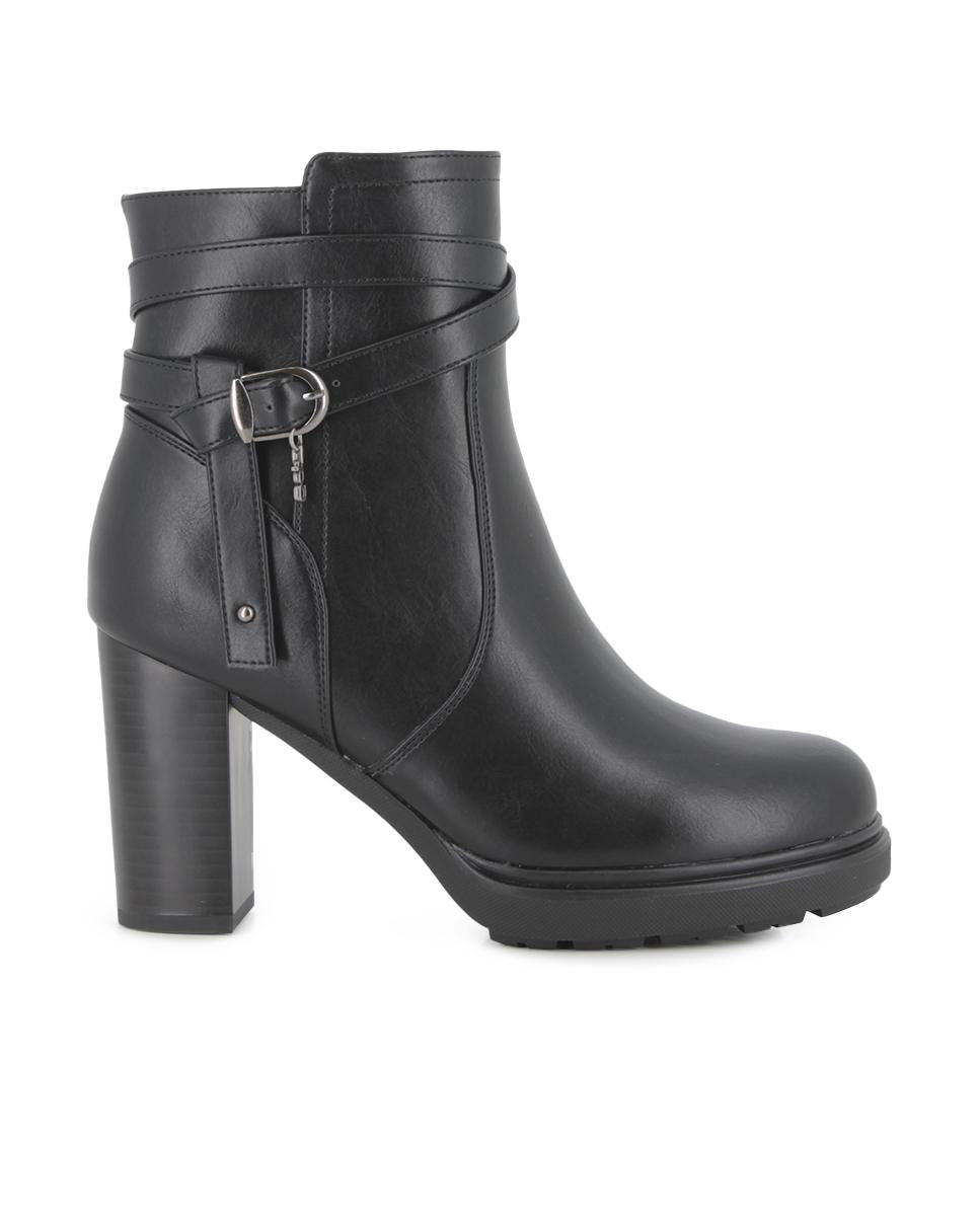 Botines Blogger Winona Negro Mujer