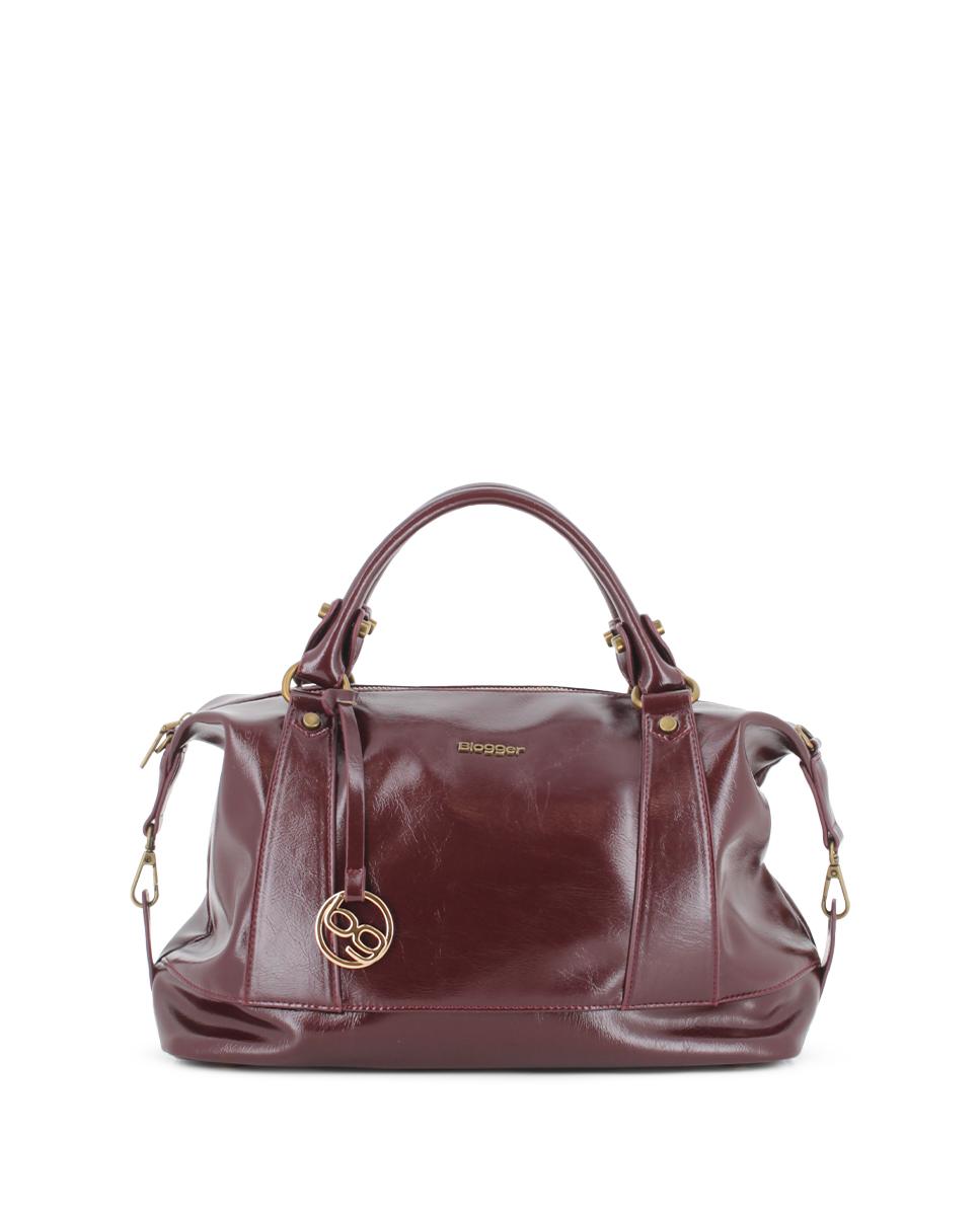 Bolso Blogger Milano Burdeos Mujer