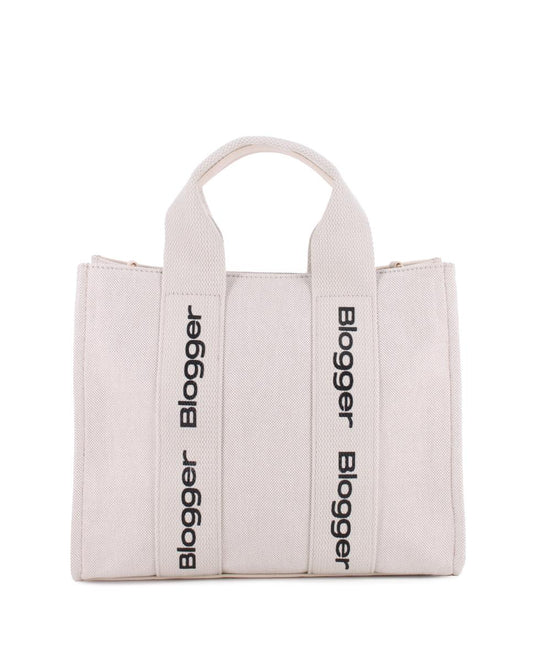 Bolso Blogger Shopper color beige