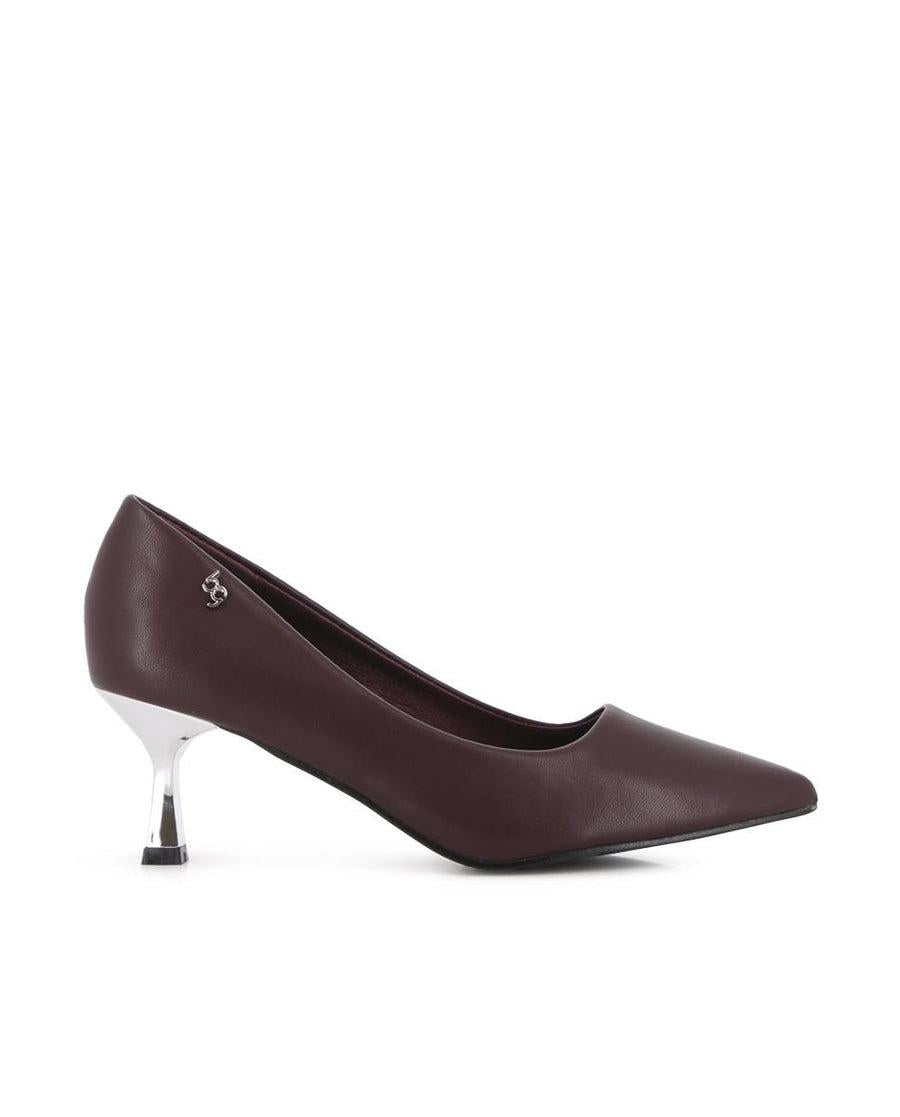 Tacones Blogger Caracas 02 Burdeos Mujer