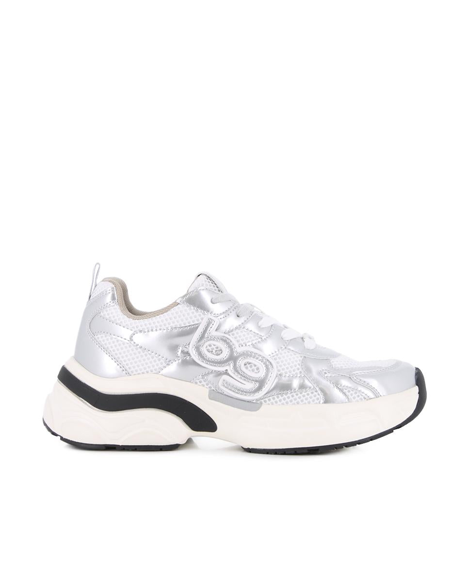 Zapatillas Blogger Misha Plata Mujer