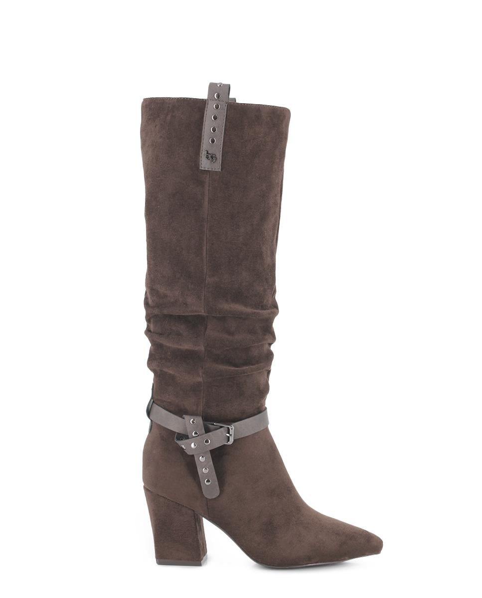 Botas Blogger Lili Marrón Mujer