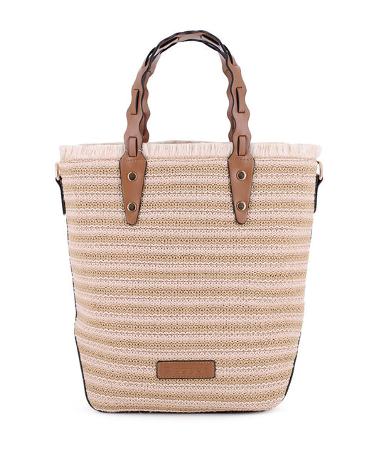 Bolso Blogger Selva color beige