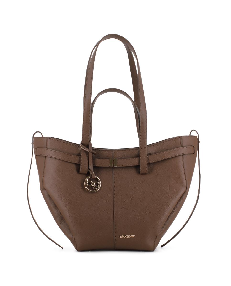 Bolso Blogger Milo Marrón Mujer
