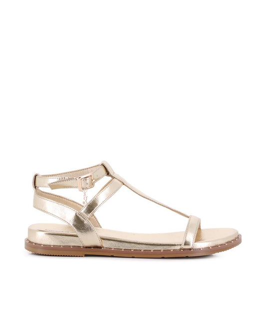 Sandalias planas Cleo