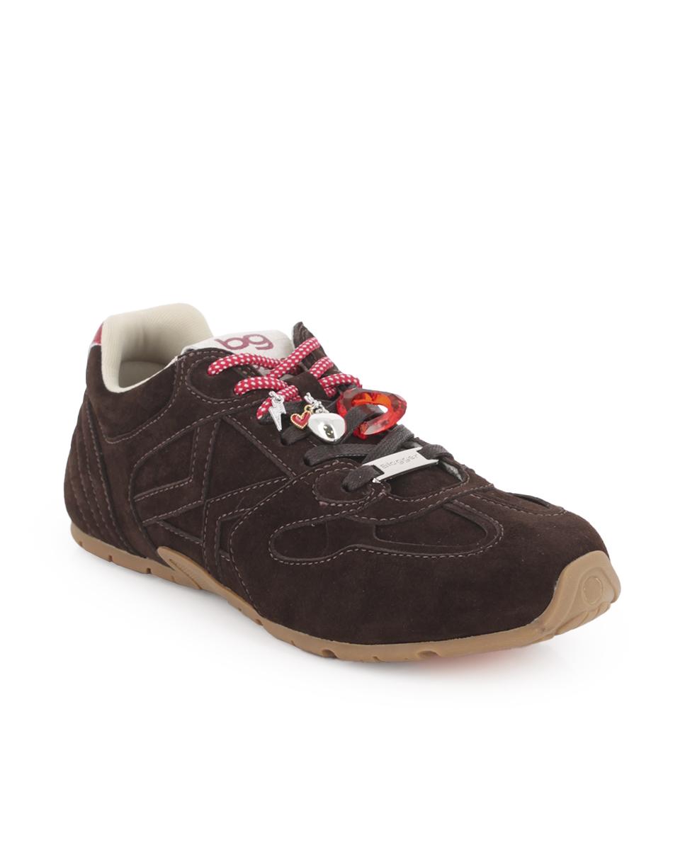 Zapatillas Blogger Giselle Marrón Mujer
