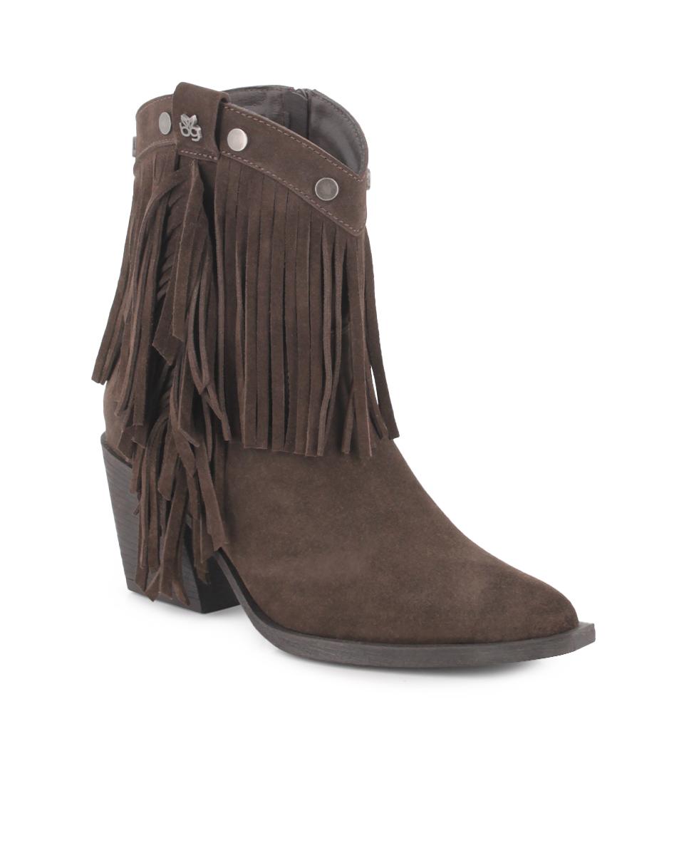 Botines de mujer Blogger Lumina color marrón