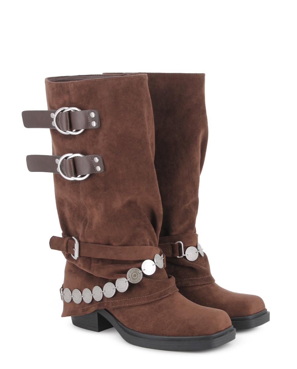 Botas Blogger Selene Marrón Mujer