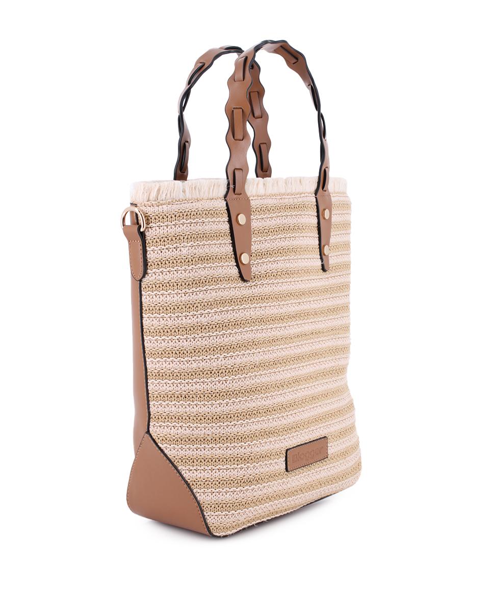 Bolso Blogger Selva color beige