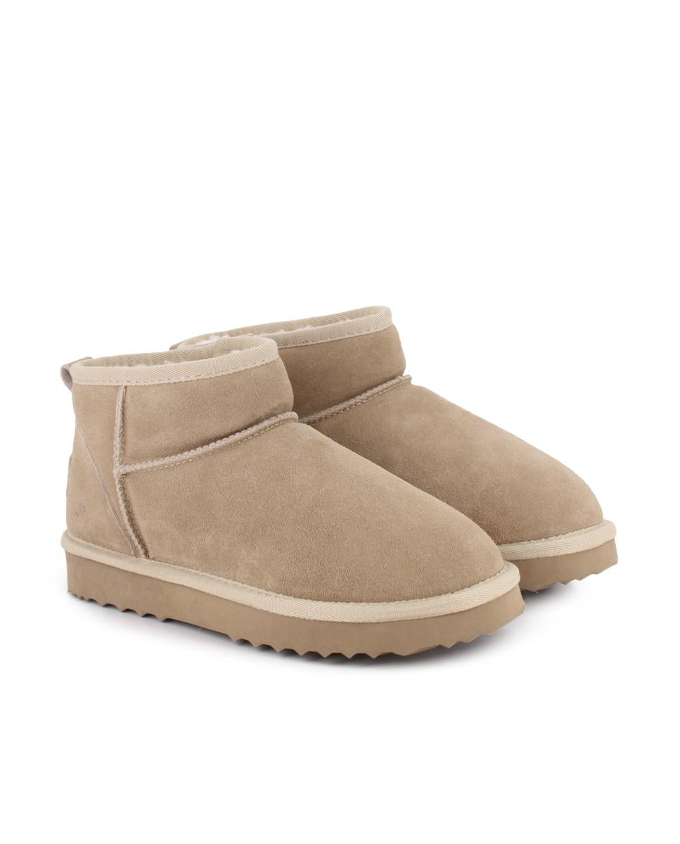 Botines de Piel Blogger Noruega Arena Mujer