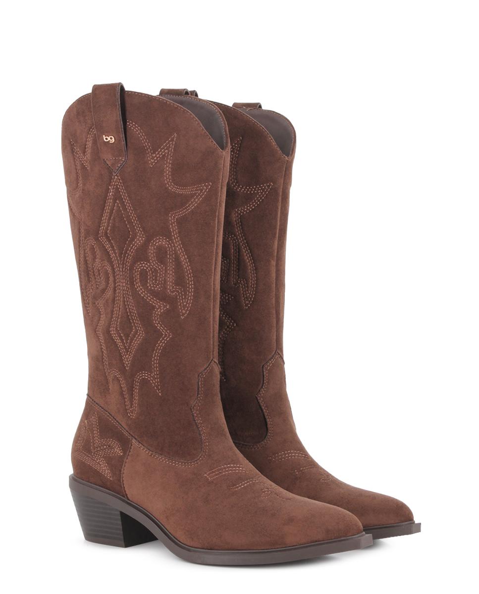 Botas Blogger Kael Marrón Mujer