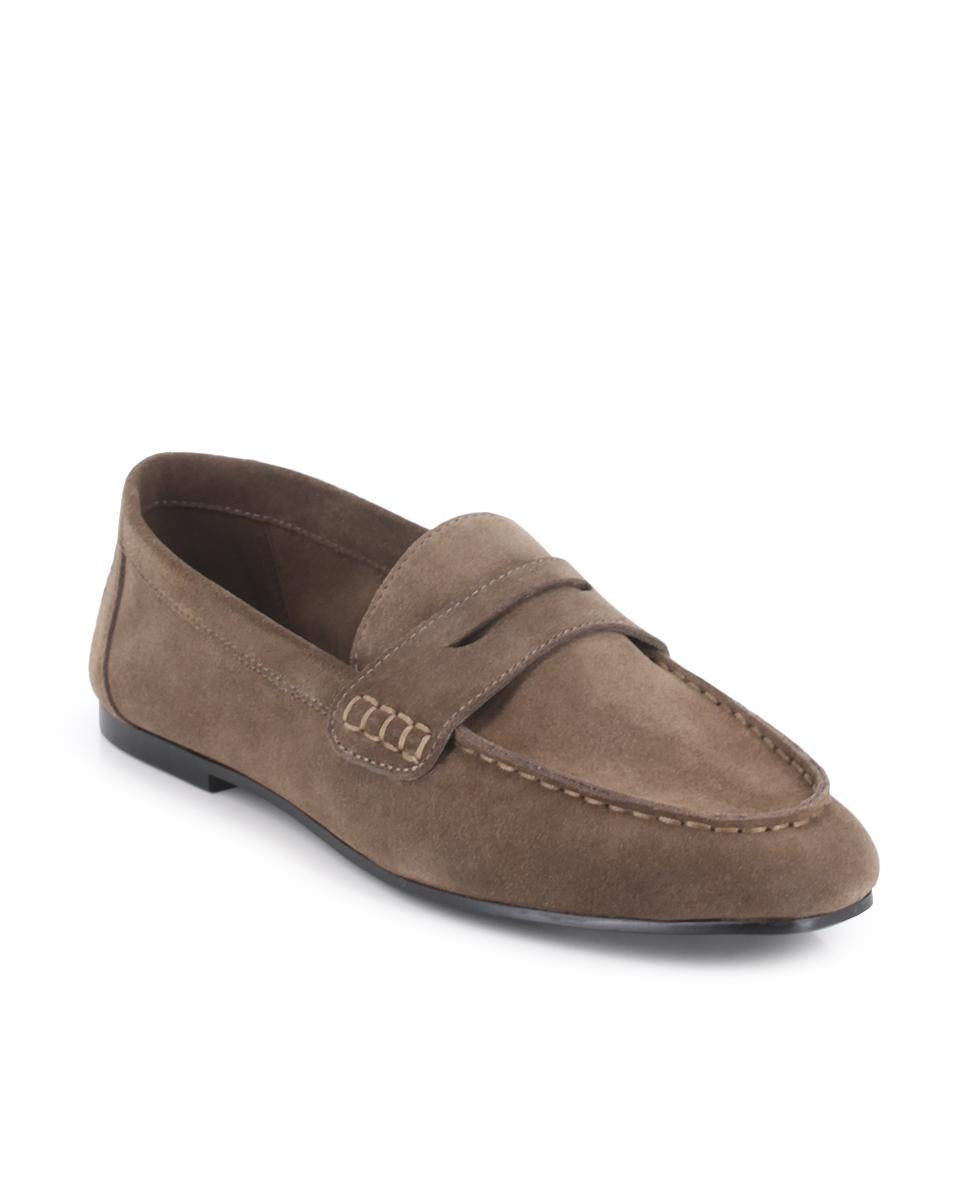 Mocasines de Piel de Serraje Blogger Nael Arena Mujer