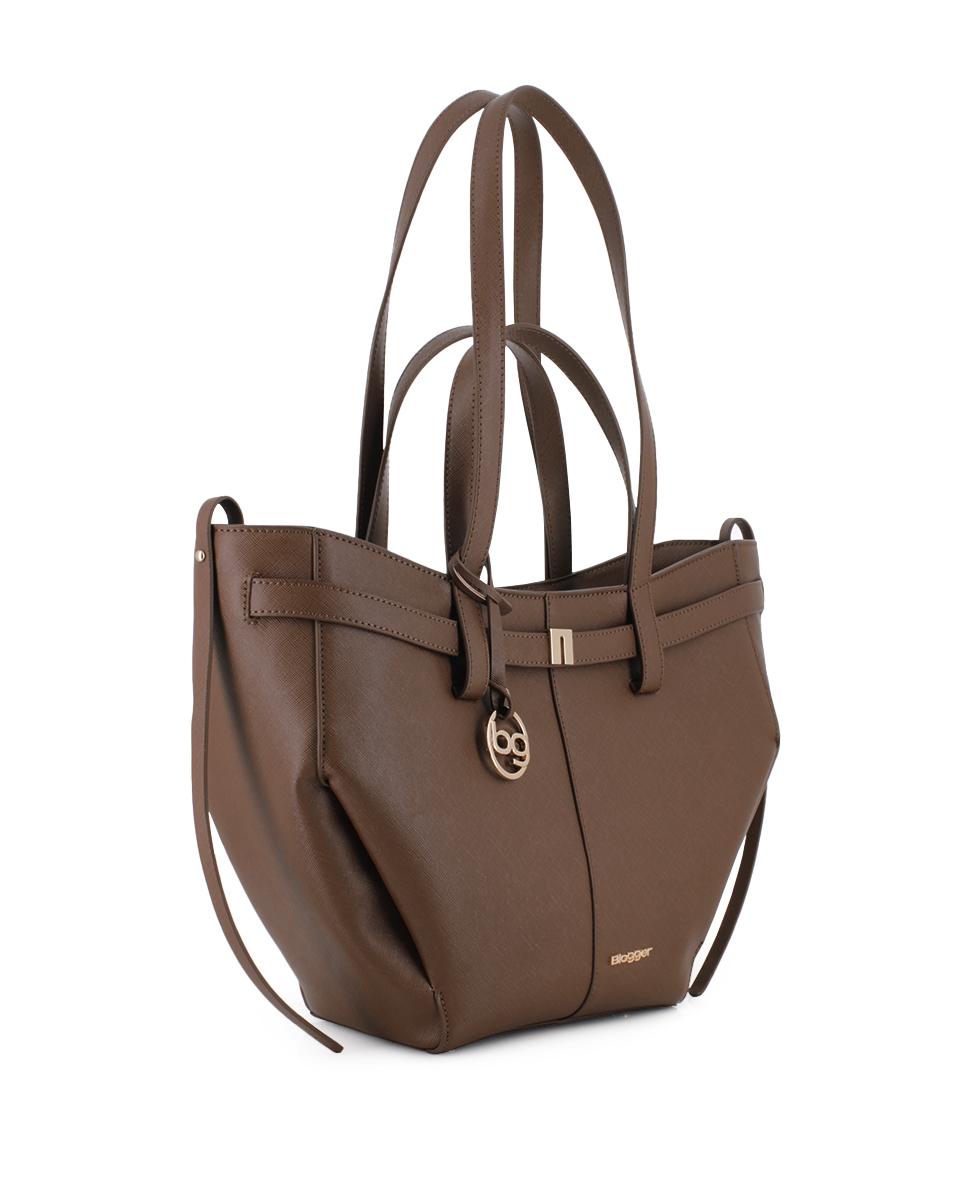 Bolso Blogger Milo Marrón Mujer