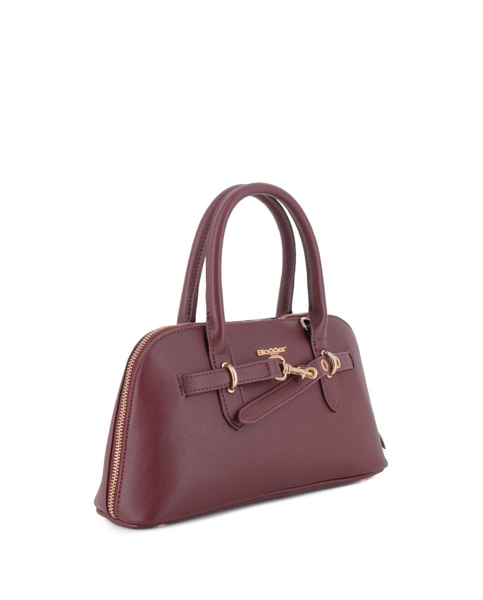 Bolso Blogger Lulita color burdeos