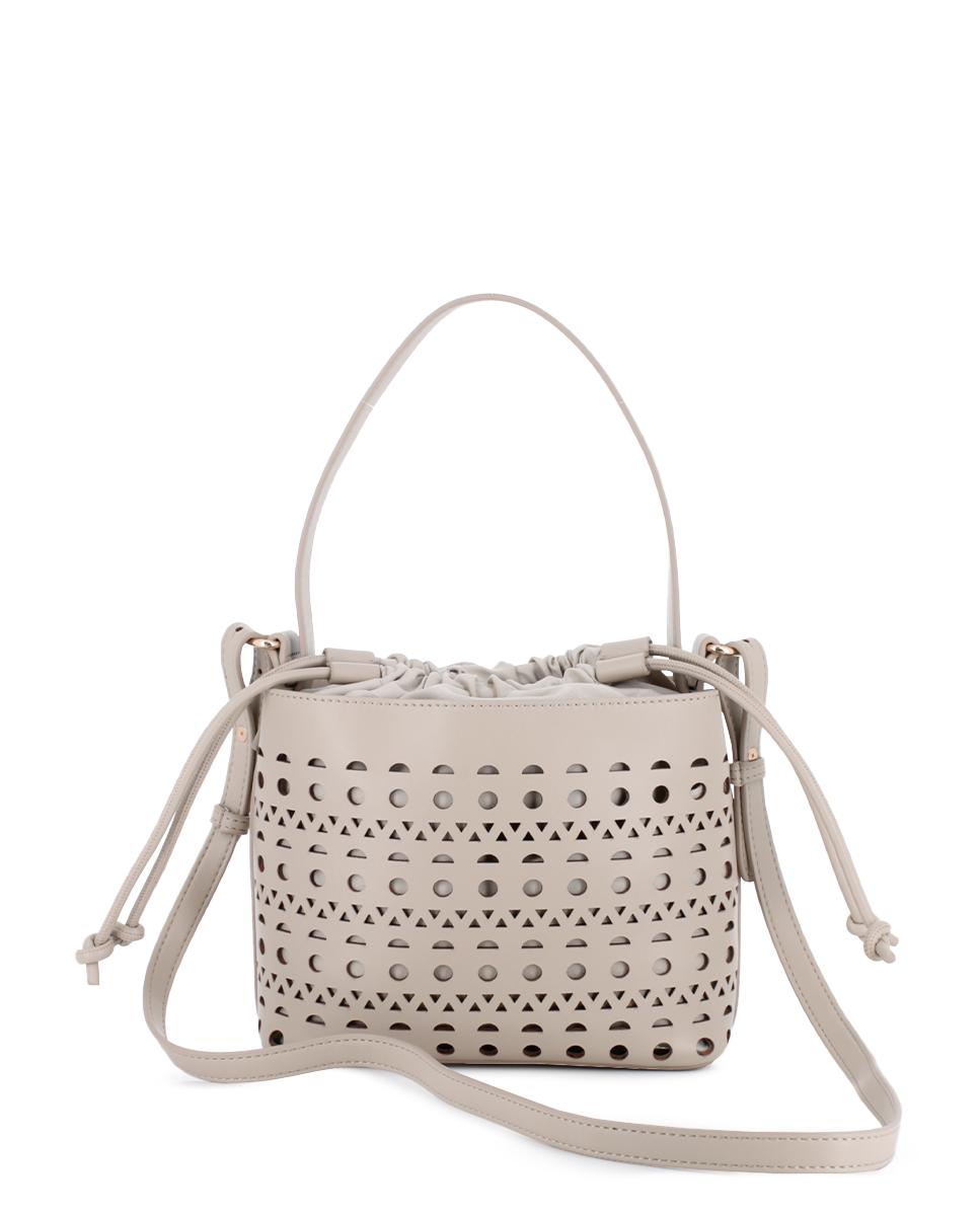 Bolso Blogger Celeste color beige