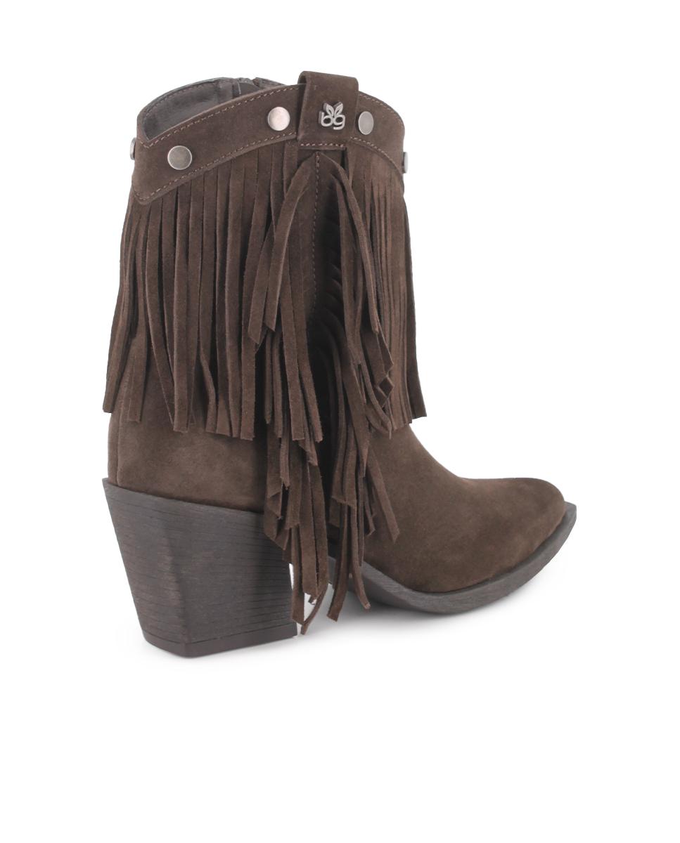 Botines de mujer Blogger Lumina color marrón