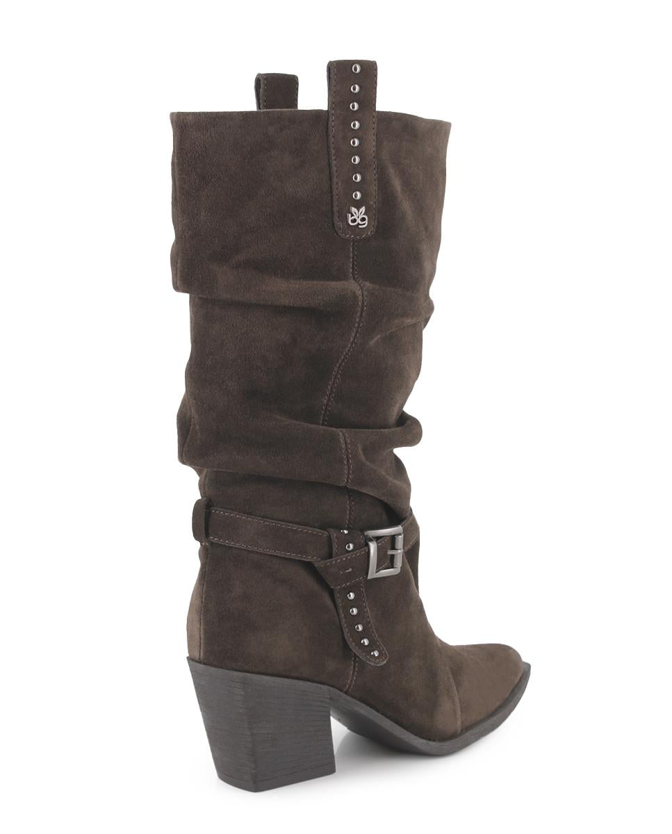 Botas de mujer Blogger Prisma color marrón