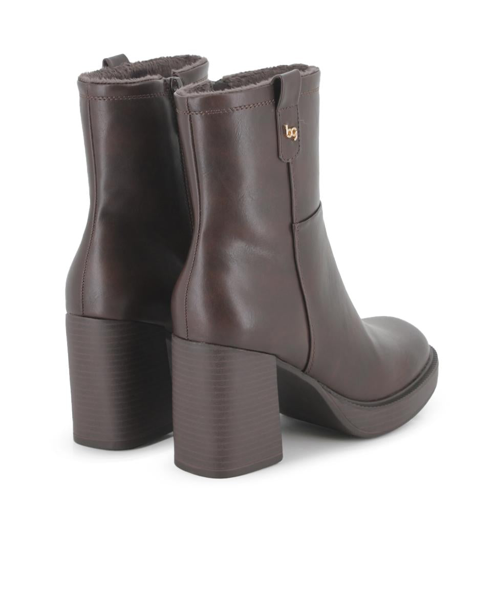 Botines Blogger Jadie Marrón Mujer
