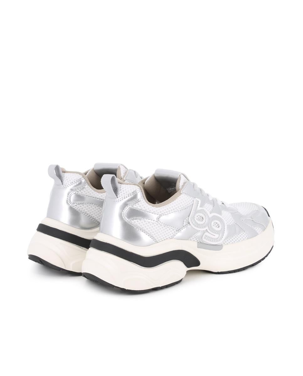 Zapatillas Blogger Misha Plata Mujer