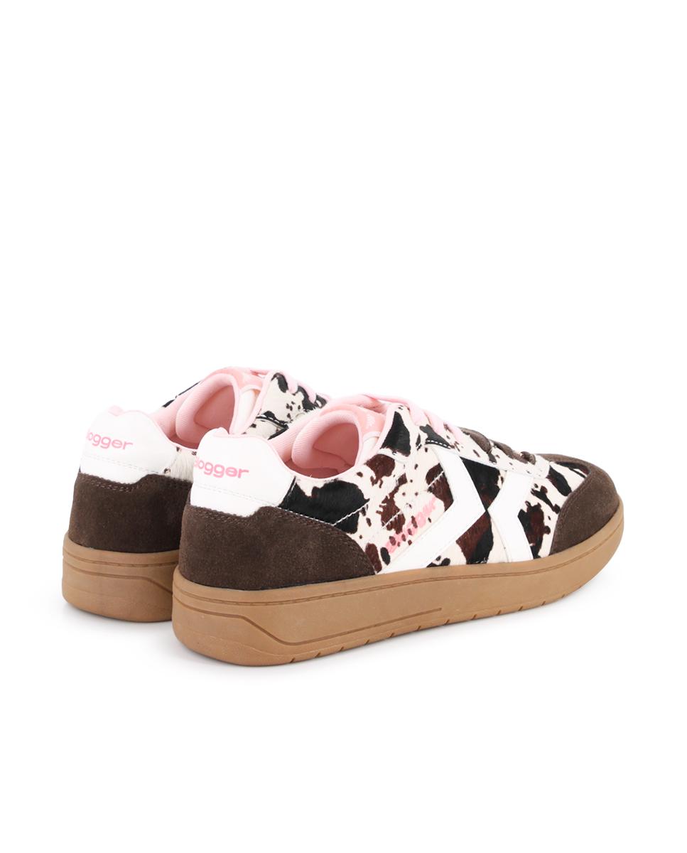 Zapatillas de Piel de Serraje Blogger Nakira 04 Multicolor Mujer