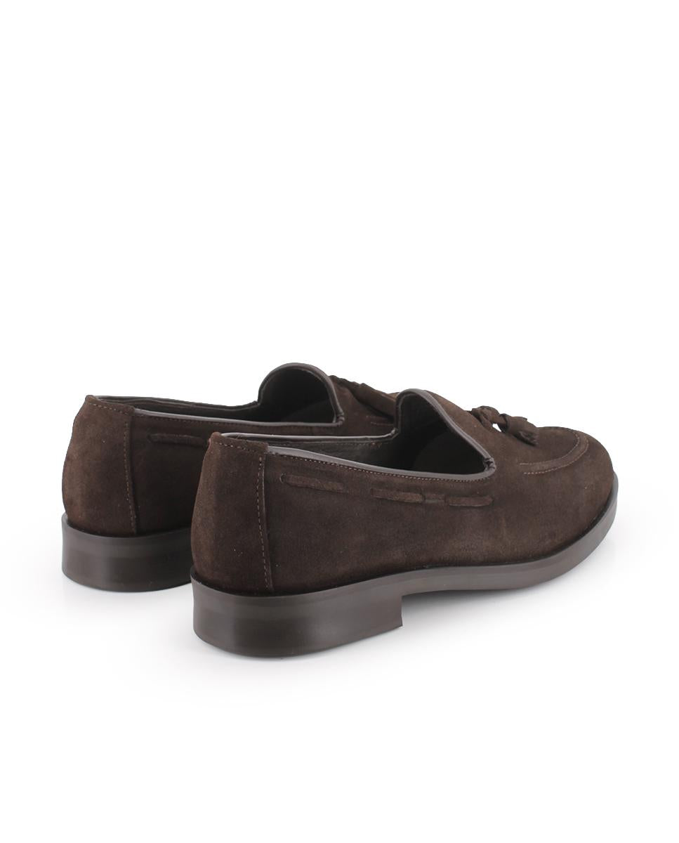 Mocasines Norsay Wild en Serraje Marrón para Hombre