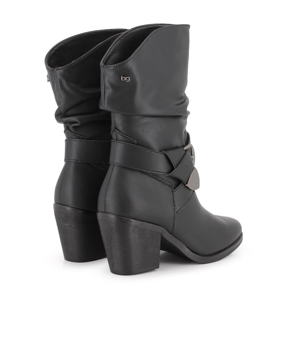 Botines Blogger Kaia Negro Mujer