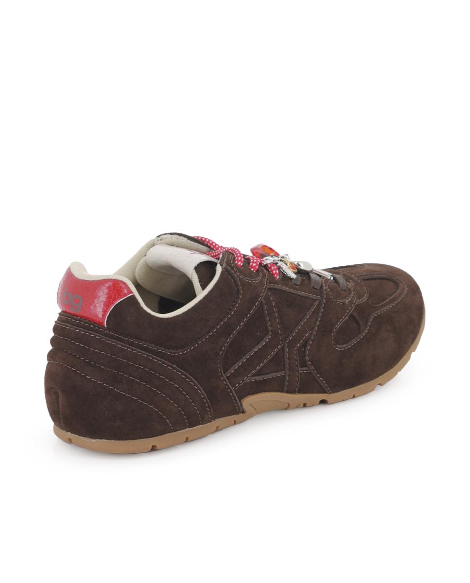 Zapatillas Blogger Giselle Marrón Mujer