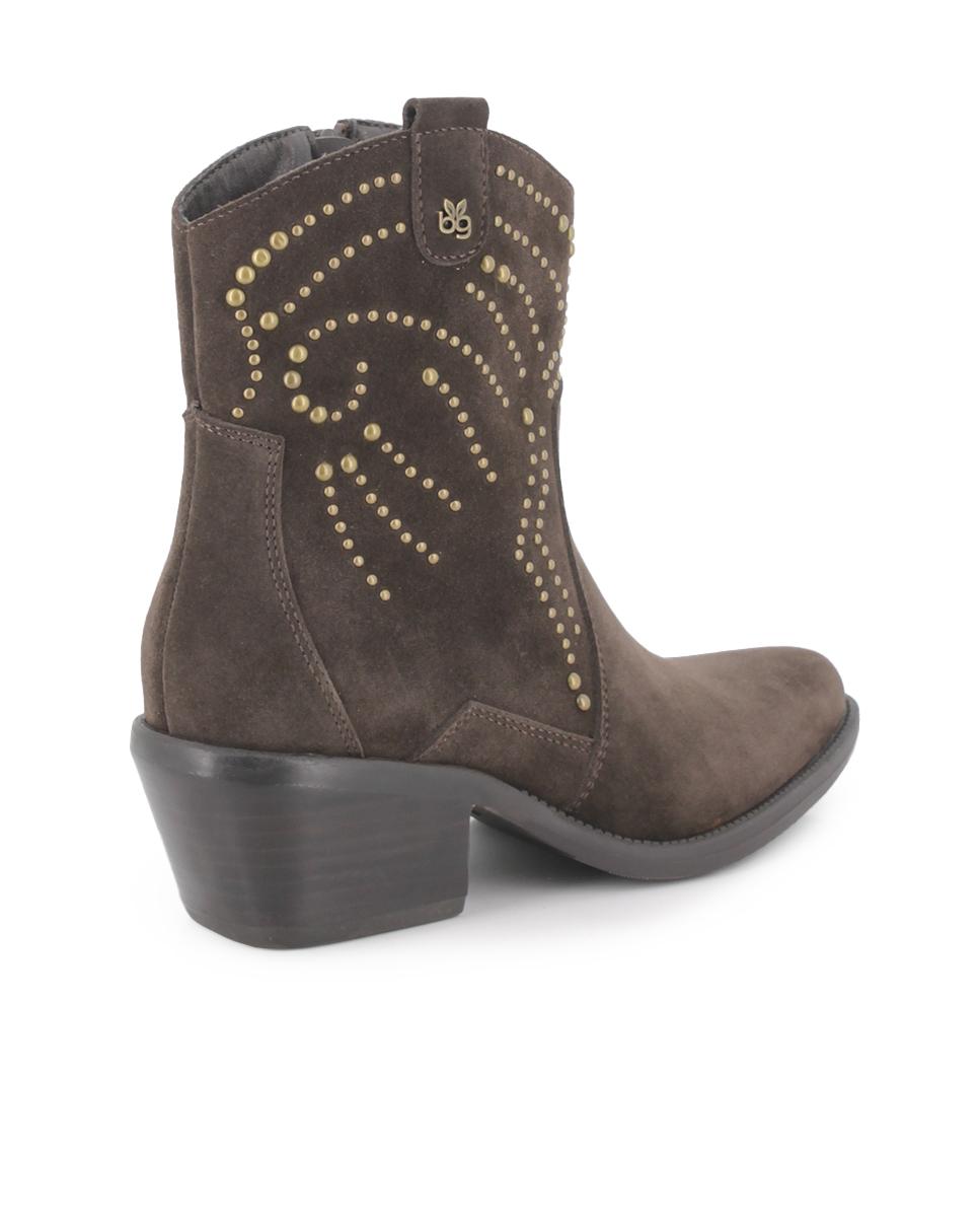 Botines de mujer Blogger Mika color marrón