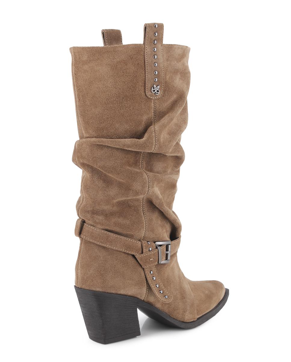 Botas de mujer Blogger Prisma color arena