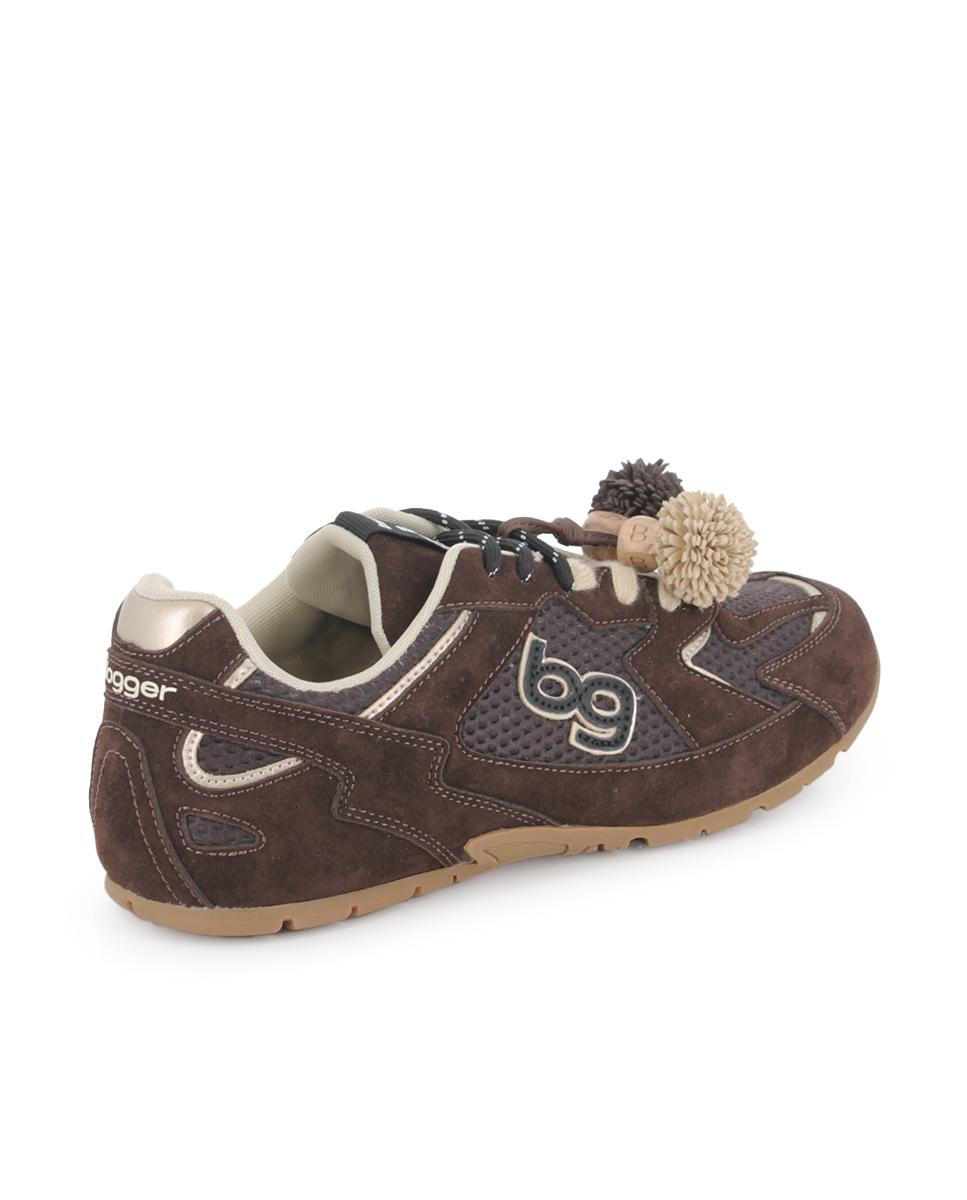 Zapatillas Blogger Icon Marrón Mujer