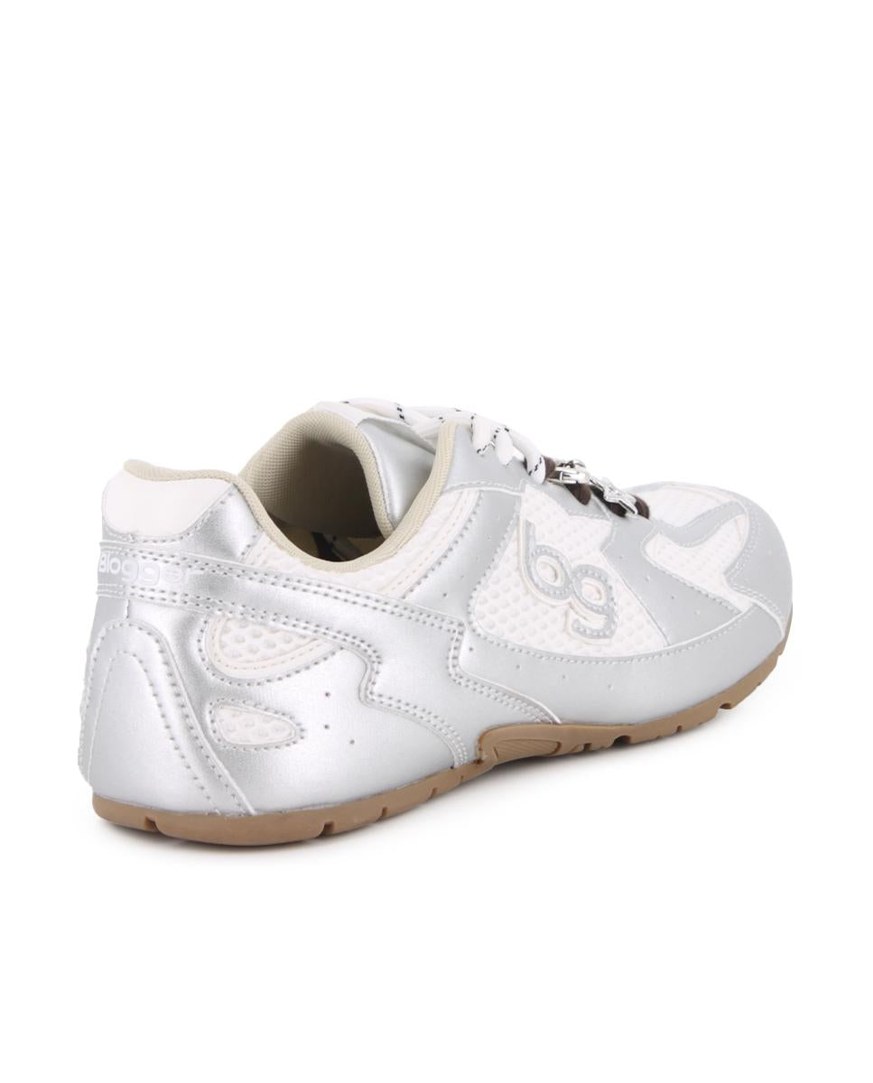 Zapatillas Blogger Icon 02 Plata Mujer