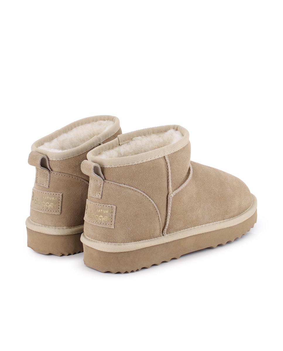 Botines de Piel Blogger Noruega Arena Mujer