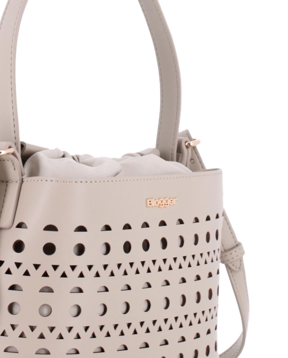 Bolso Blogger Celeste color beige