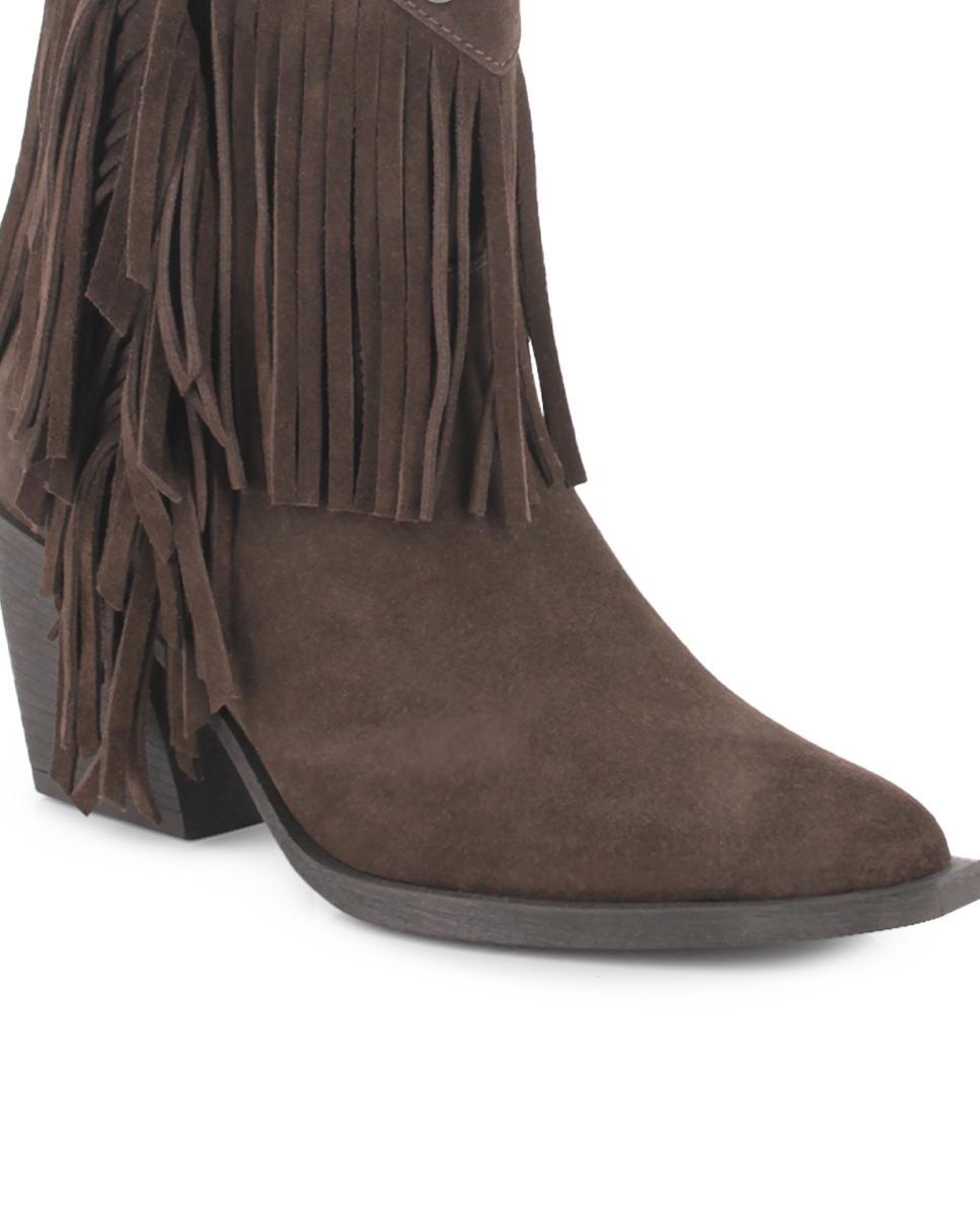 Botines de mujer Blogger Lumina color marrón