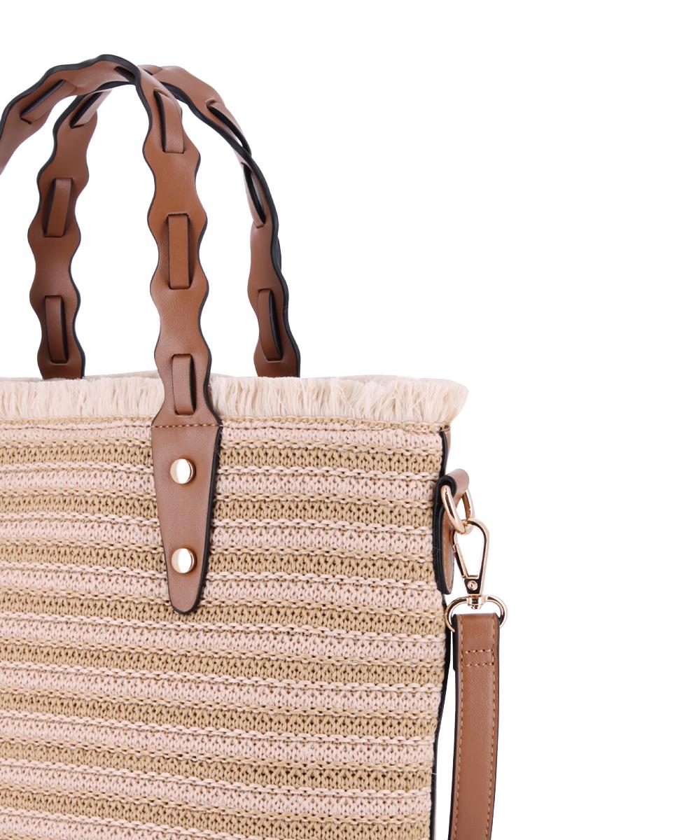 Bolso Blogger Selva color beige