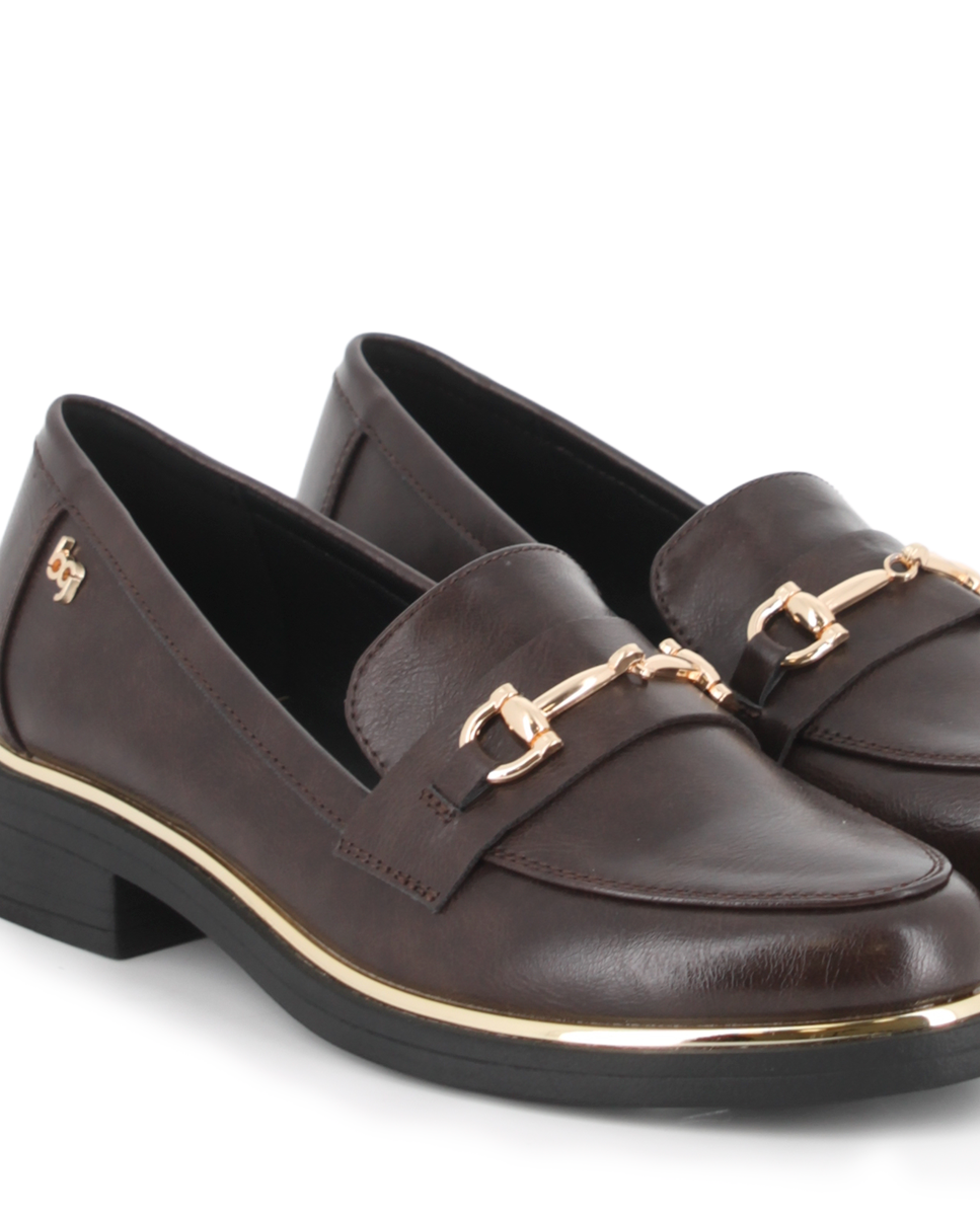 Mocasines Blogger Dalila Marrón Mujer