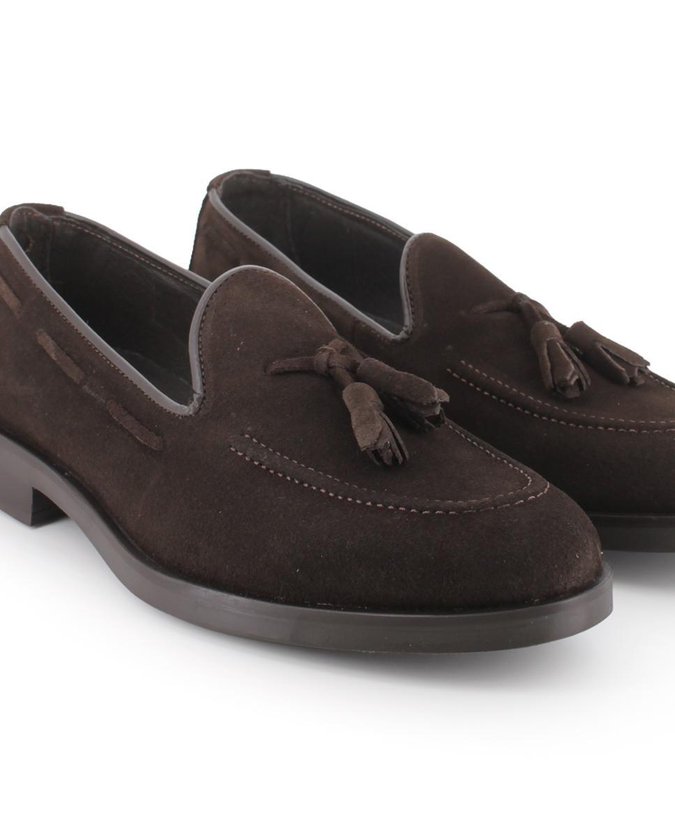 Mocasines Norsay Wild en Serraje Marrón para Hombre