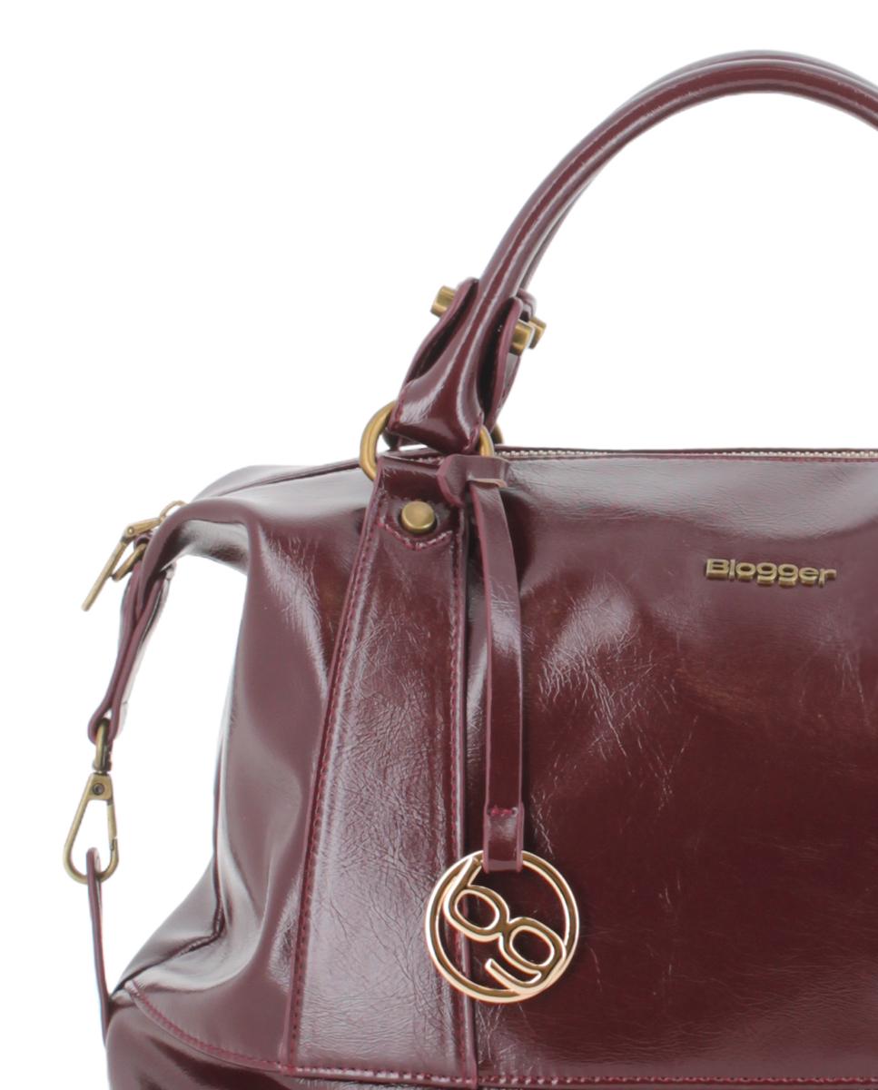 Bolso Blogger Milano Burdeos Mujer