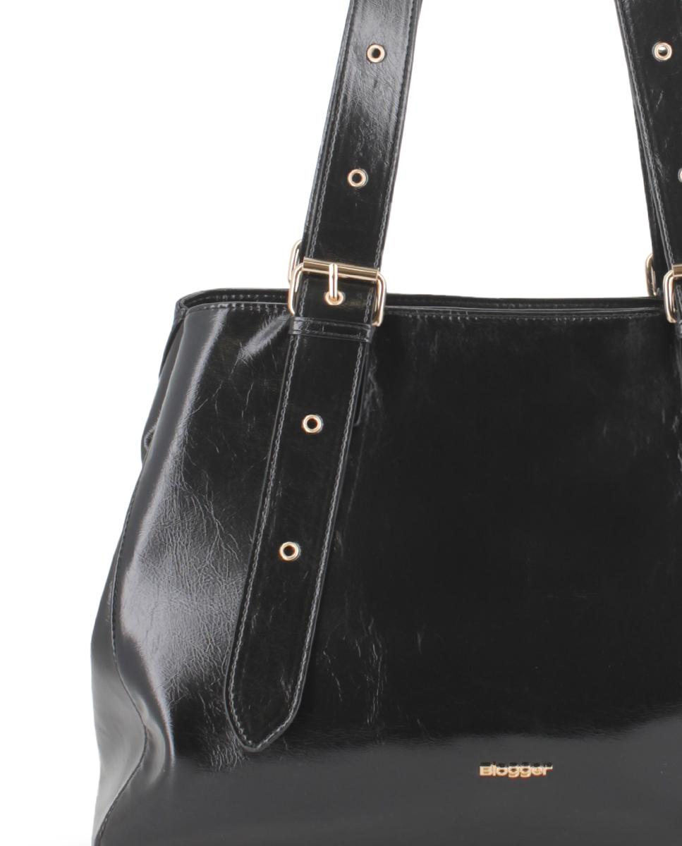 Bolso Blogger Milan Negro Mujer