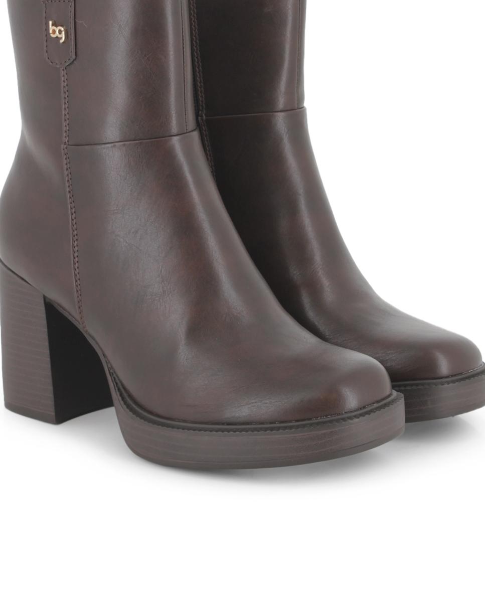 Botines Blogger Jadie Marrón Mujer