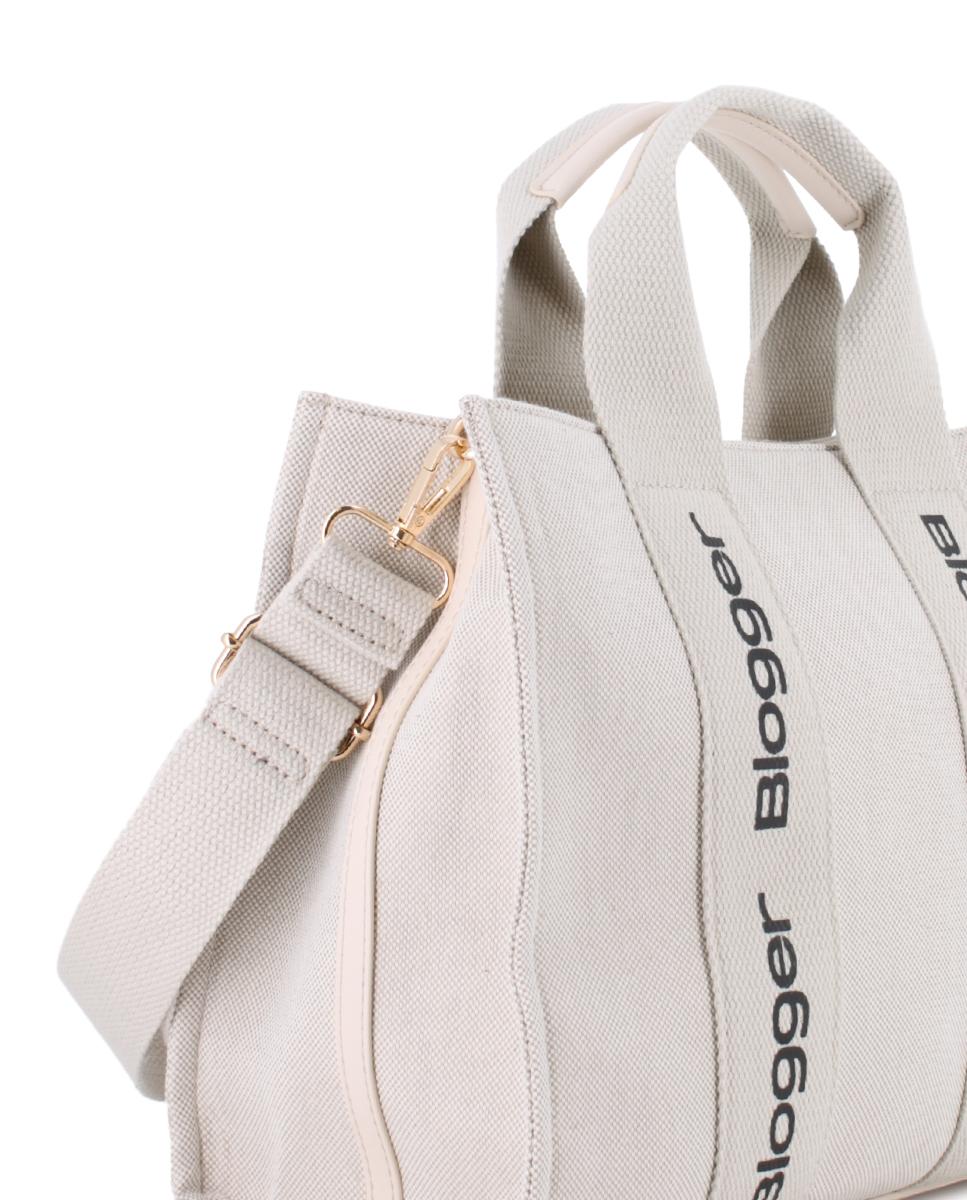 Bolso Blogger Shopper color beige