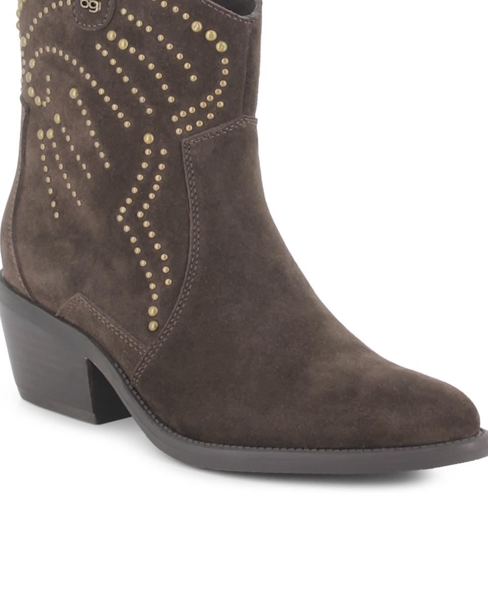 Botines de mujer Blogger Mika color marrón