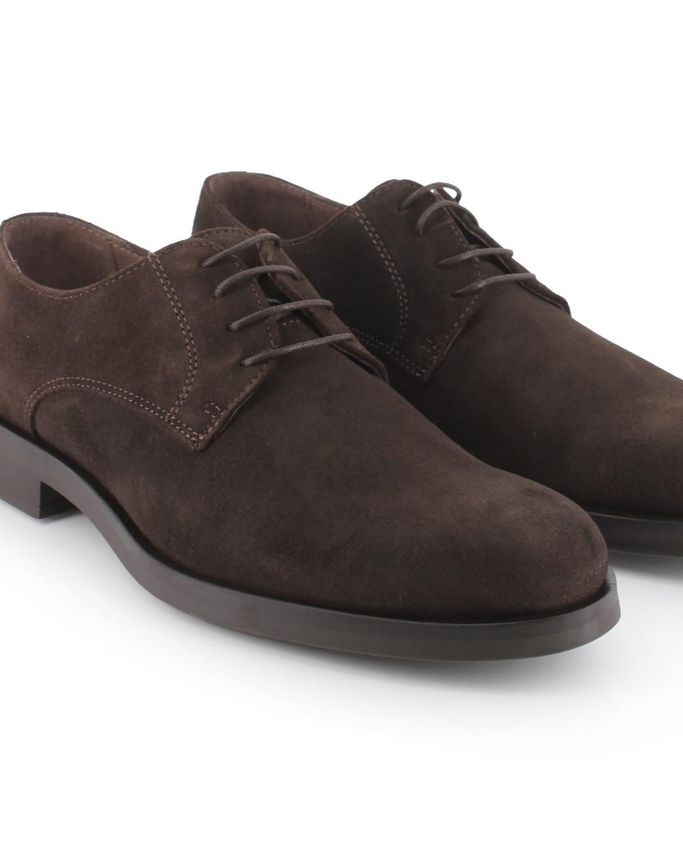 Zapatos Norsay Boom en Serraje Marrón para Hombre